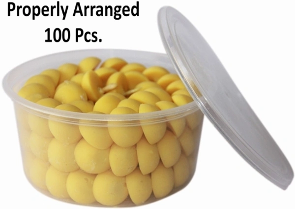Ghee Batti, Batti 100 Pc, Cotton Wick