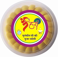 Ghee Batti, Batti 100 Pc, Cotton Wick