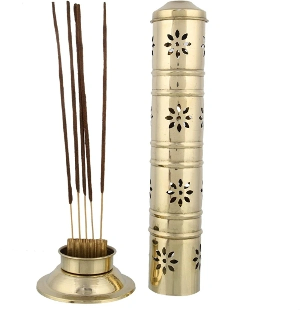 Metal Dhoop Batti Stand / Agarbatti Incense Holder for Pooja Ibadat Ardas Pray Standard Cone Holder
