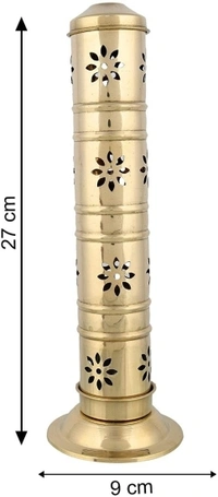 Metal Dhoop Batti Stand / Agarbatti Incense Holder for Pooja Ibadat Ardas Pray Standard Cone Holder