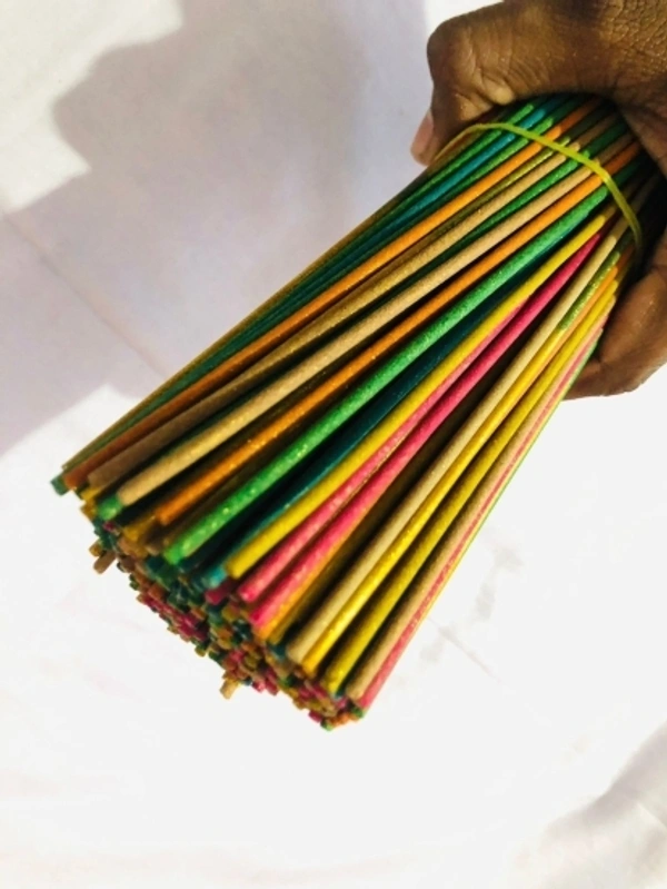 Agarbatti 5 in 1 flavour fragrance (400G) rose, sandal, loban, mogra, pineapple Rose, Loban, Sandal, Mogra, Pineapple