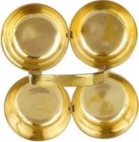 4 Bowl Holder Patra Brass
