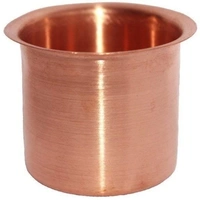 Copper Panch Patra Glass with Spoon, Panchapatra Set for Serve Secread/Holy Water, for Poojan Purpose Copper