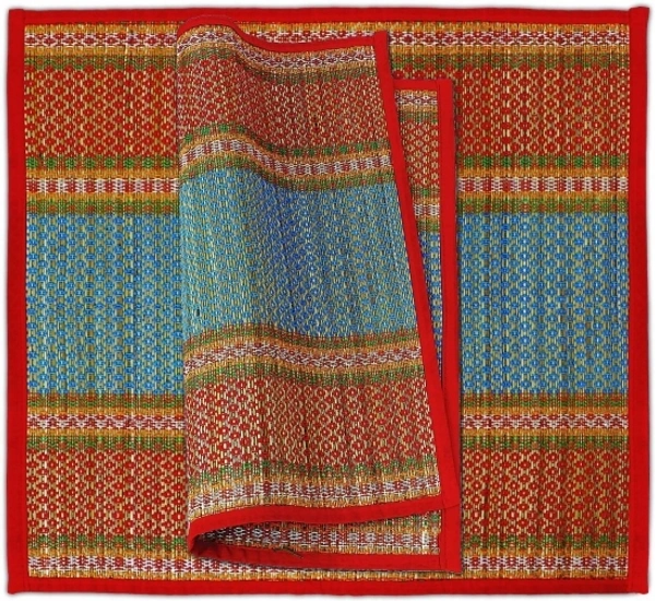 Cotton Prayer Mat Pattern: Self Design Pack of 2