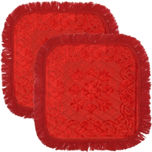 Velvet Prayer Mat Pattern: Floral Pack of 2