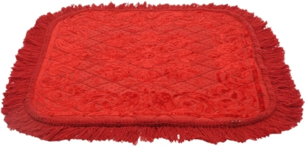 Velvet Prayer Mat Pattern: Floral Pack of 2