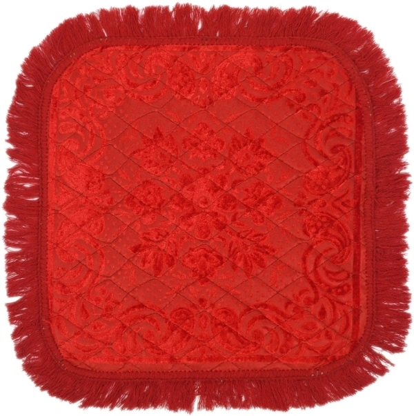 Velvet Prayer Mat Pattern: Floral Pack of 2