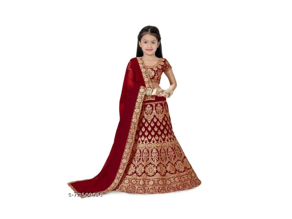 Children Layecha Lehnga Choli - 10P