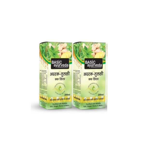 Adarak Tulsi Cuf Syrup - 25P
