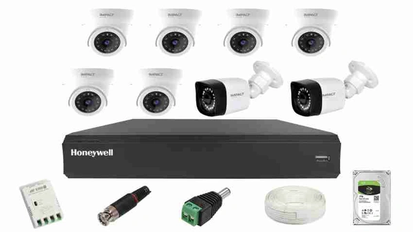 Honeywell 2mp 8ch Camera Set