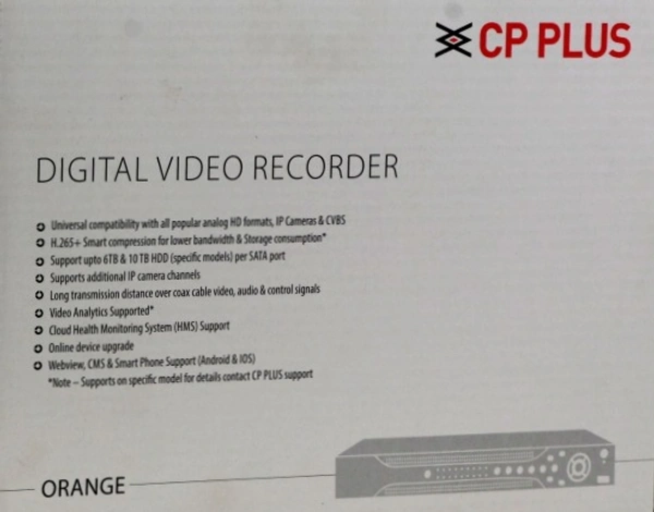 CP Plus 4ch DVR 