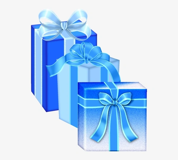 BLUE COMBO GIFT BOX - Blue