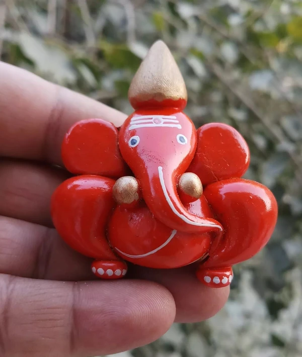 Supari Ganesh ( 2x 2 inches) பாக்கு கணபதி விக்ரகம் - 🔴 Prepaid Only