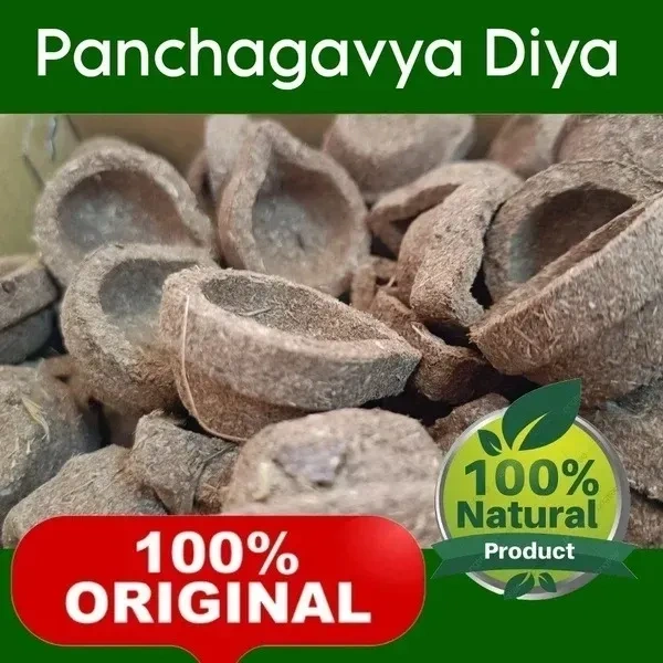 Panchagavya Diya / Panchagavya Vilakku - 200 Pcs - 🔴 Prepaid Only