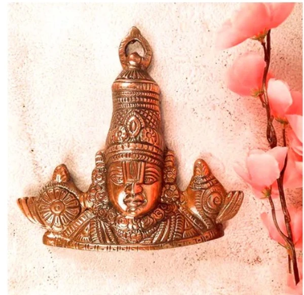 Sri  Balaji Wall Hanging - For Pooja & Home Decor - 6 Inch திருப்பதி பாலாஜி  - 🔴 Prepaid Only