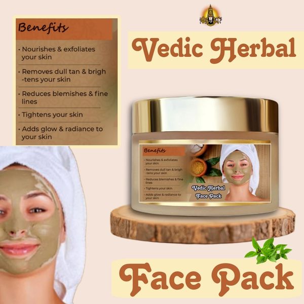 Vedic Herbal Face Pack - 50 Gram