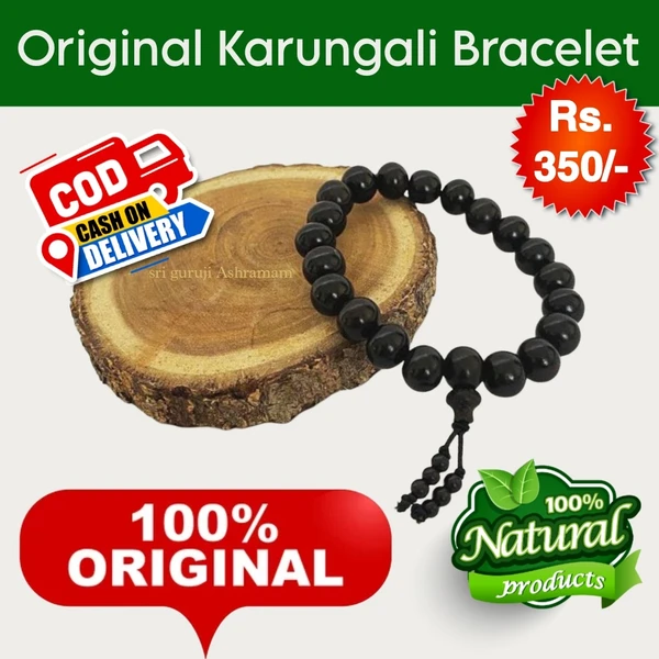 Original Karungali bracelet with certificate - 2 - PSC