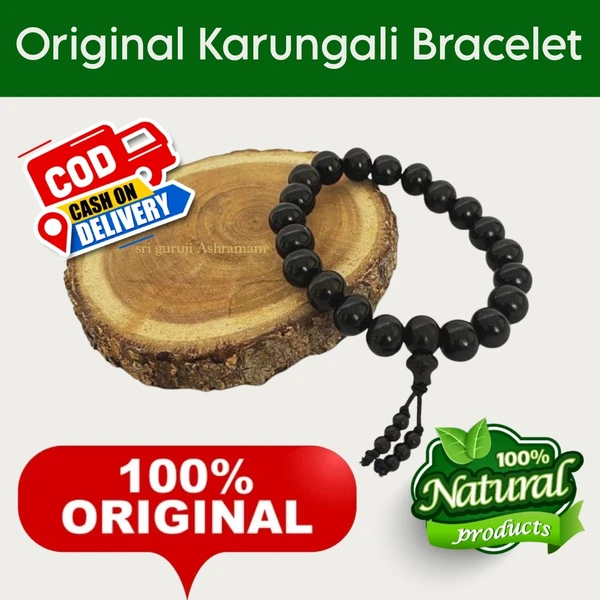 Original Karungali bracelet with certificate - 1 - PSc