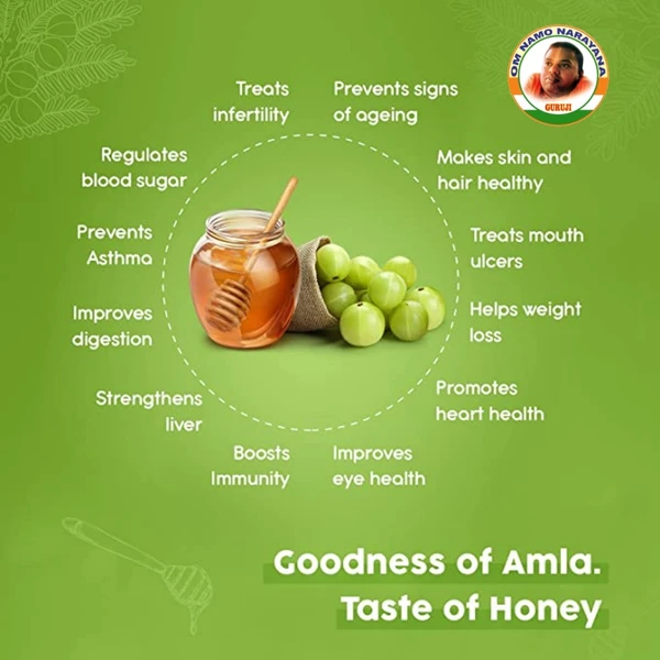 Organic Honey Amla  - (300gms) 