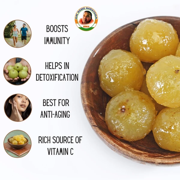 Organic Honey Amla  - (300gms) 