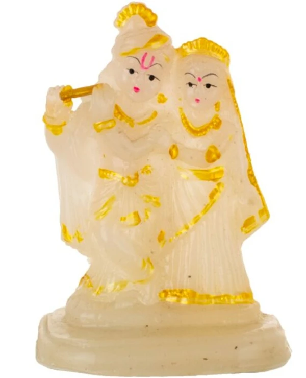 Glow in the Dark Radha Krishna- 9cm