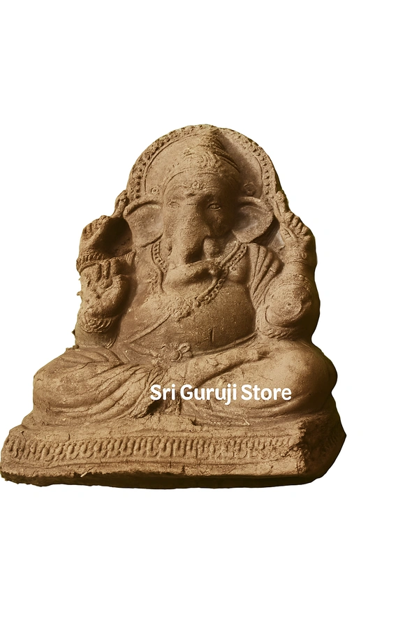 Cow Dung Ganesha Idol