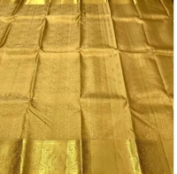Silk Saree  01 gram gold Pated