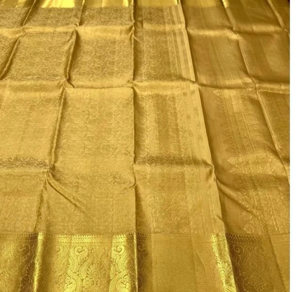 Silk Saree  01 gram gold Pated