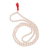 Natural Pearl 108 Beads Mala Oval ( 7 MM ) - 🔴 Prepaid Only