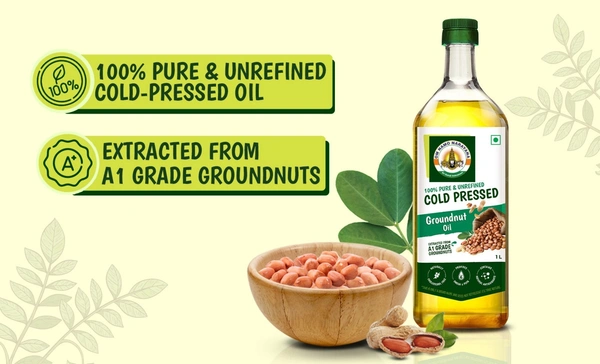 Groundnut Oil - 1liter - 🔴 Prepaid Only