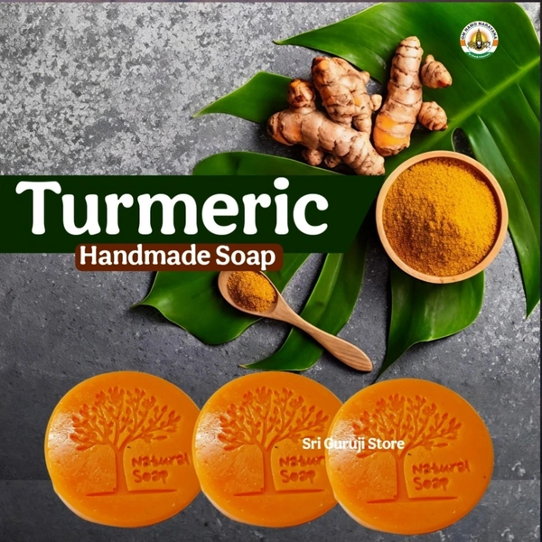 Turmeric Handmade Soap  - 6pcs
