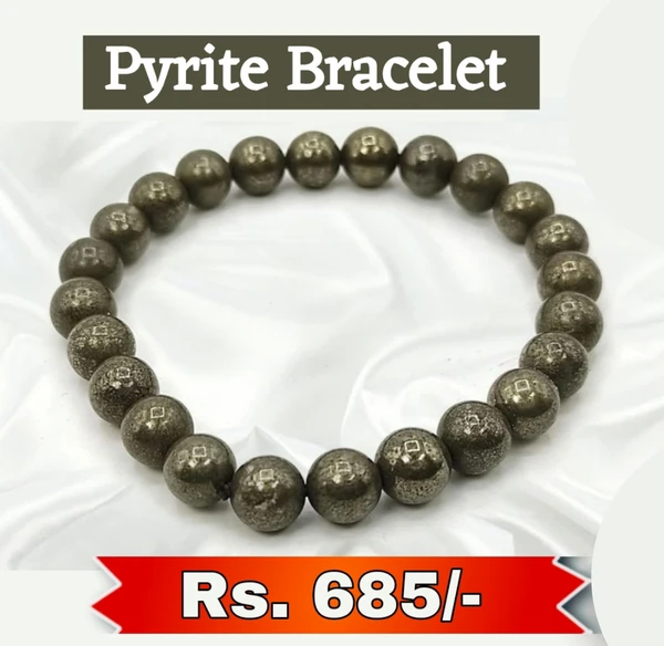 Original Swarnamukhi Or Pyrite (Money Magnet Bracelet )