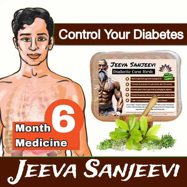 Jeeva Sanjeevi -  - Control Your Diabetes - 6 Month Medicine