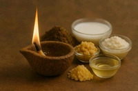 Panchagavya Diya / Panchagavya Vilakku - 300 Pcs - 🔴 Prepaid Only