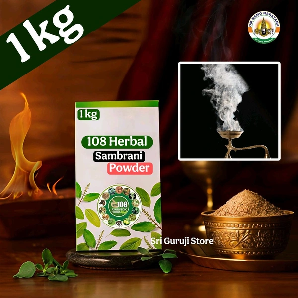 108 Herbal Sambrani Powder - 1kg