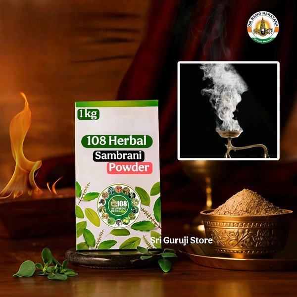 108 Herbal Sambrani Powder - 1kg