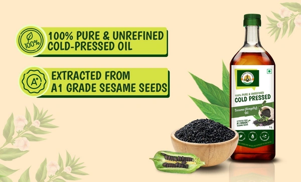 Sesame Oil - 1liter - 🔴 Prepaid Only