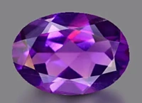 Original Amethyst stone with certificate from 8 carat Scorpio  - 🔴 Prepaid Only