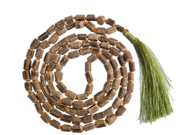 Original Black  Vrindavan Tulsi Mala with Purity Certificate - 🔴 Prepaid Only