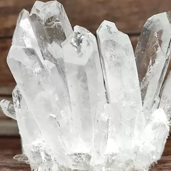 Natural Clear Quartz Crystal Cluster Rock  786 gms