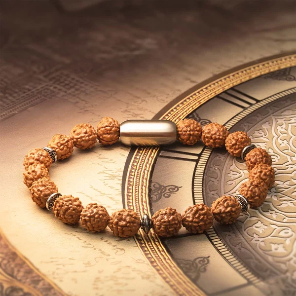 Magnetic Rudraksha Bracelet - original 5 mukhi Nepal