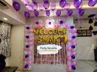 Simple Balloons Decor  - Multicolour, 5-6 Wide