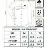 Fancy Cargo Double Pocket Shirt 6885 - 3 . Sizes: 3 ( M L XL )