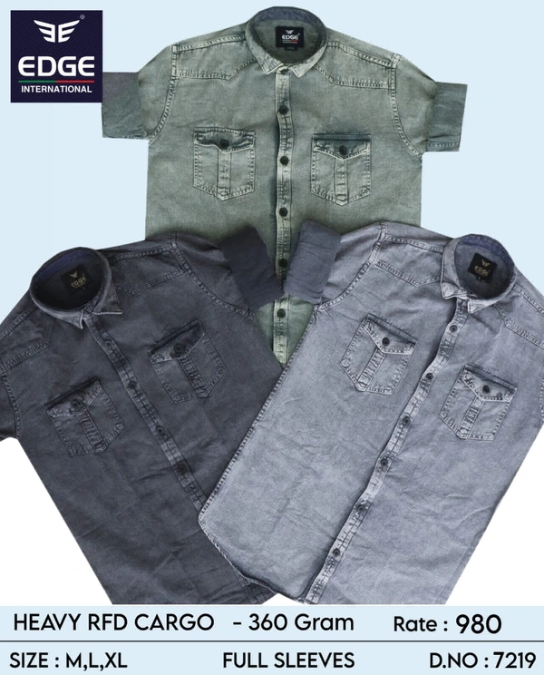HEAVY RFD CARGO : 7219 - 3 . sizes : ( M L XL )