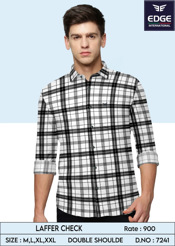  LAFFER CHECK : 7241 - 3 . size : 4 ( M L XL XXL )