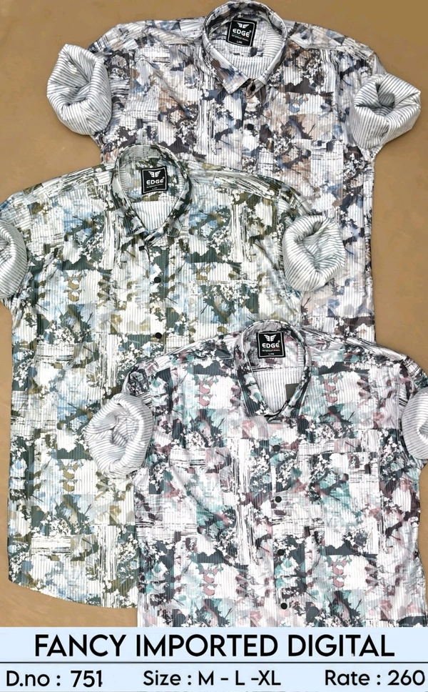FANCY IMPORTED DEGITAL : 751 - M L XL COLOURS : 3
