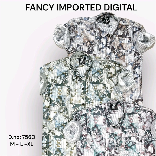 FANCY IMPORTED DIGITAL : 7560 - M L XL COLOURS : 3