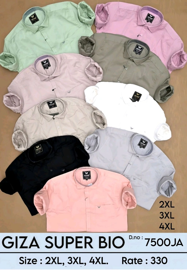 GIZA SUPER BIO - 7500JA - 2XL 3XL 4XL COLOURS : 9