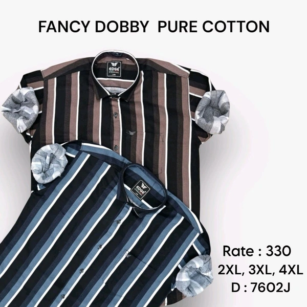 HEAVY DOBBY : 7602J - 2XL 3XL 4XL COLOURS : 2