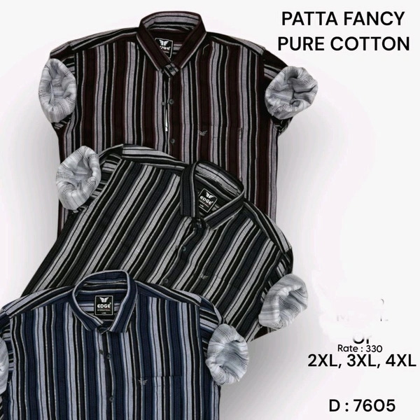 HEAVY DOBBY : 7605 - 2XL 3XL 4XL COLOURS : 3